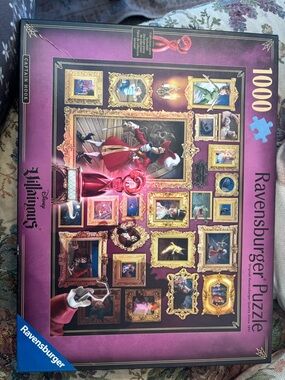 Ravensburger Disney Villains 1000-Piece Jigsaw Puzzle - Purple